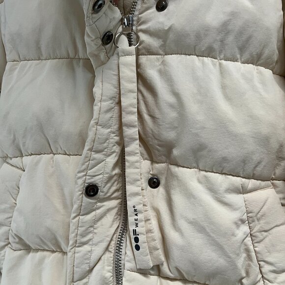 OOF‎ Wear Women's White Puffer Jacket Winter Neutral Size 46 Italian or XL $448 - Picture 7 of 10